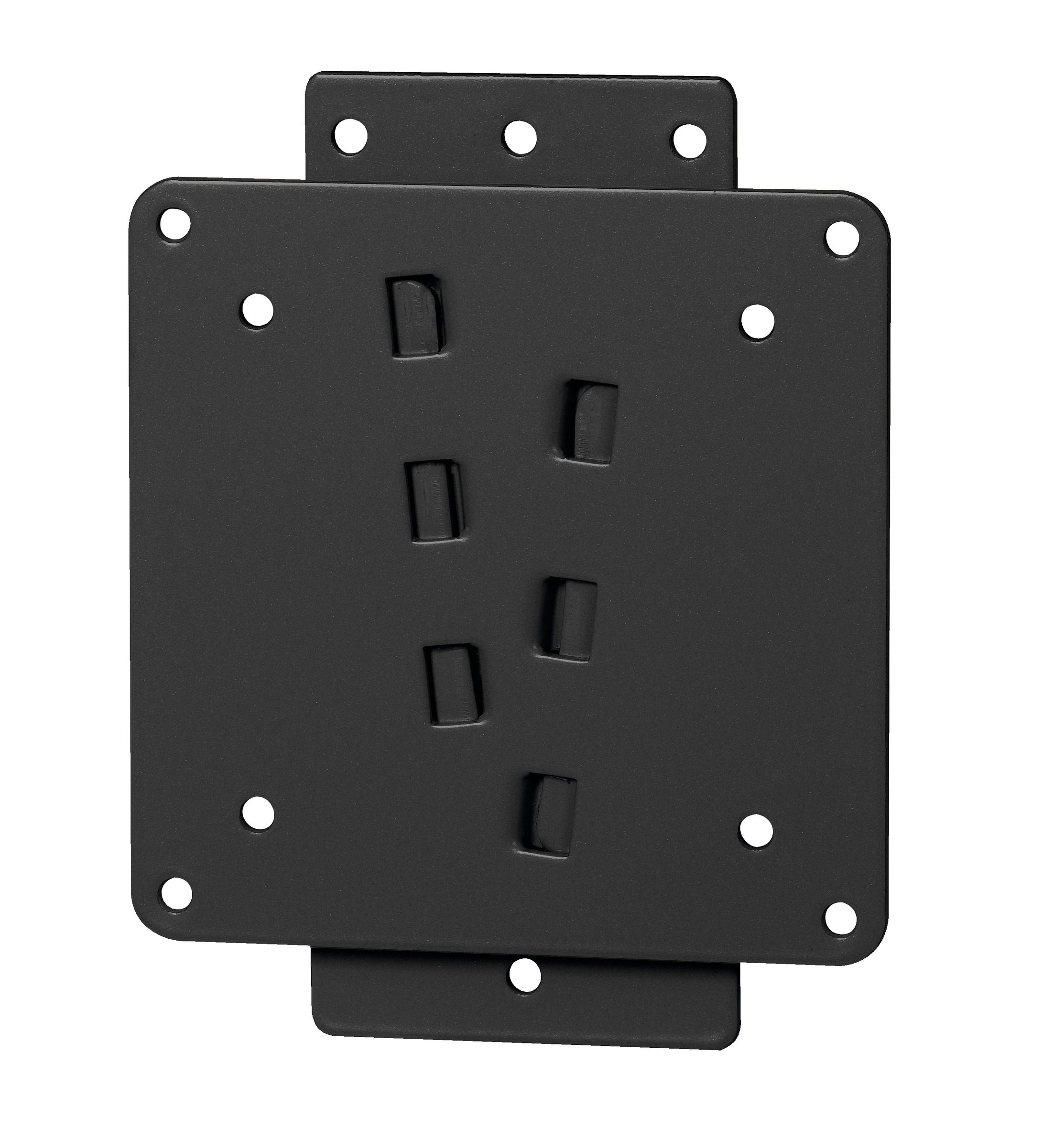 Mount Massive MNT 50 - Flat Wall Mount for 10-26 inch TVs - Black