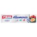 FRIO - Aluminium rol voor levensmiddelen, aluminium papier 150 meter met geïntegreerde zaag voor professionele keuken, zilveren papieren keukenvoorraadverpakking, buigzaam, van vorst naar de koelkast