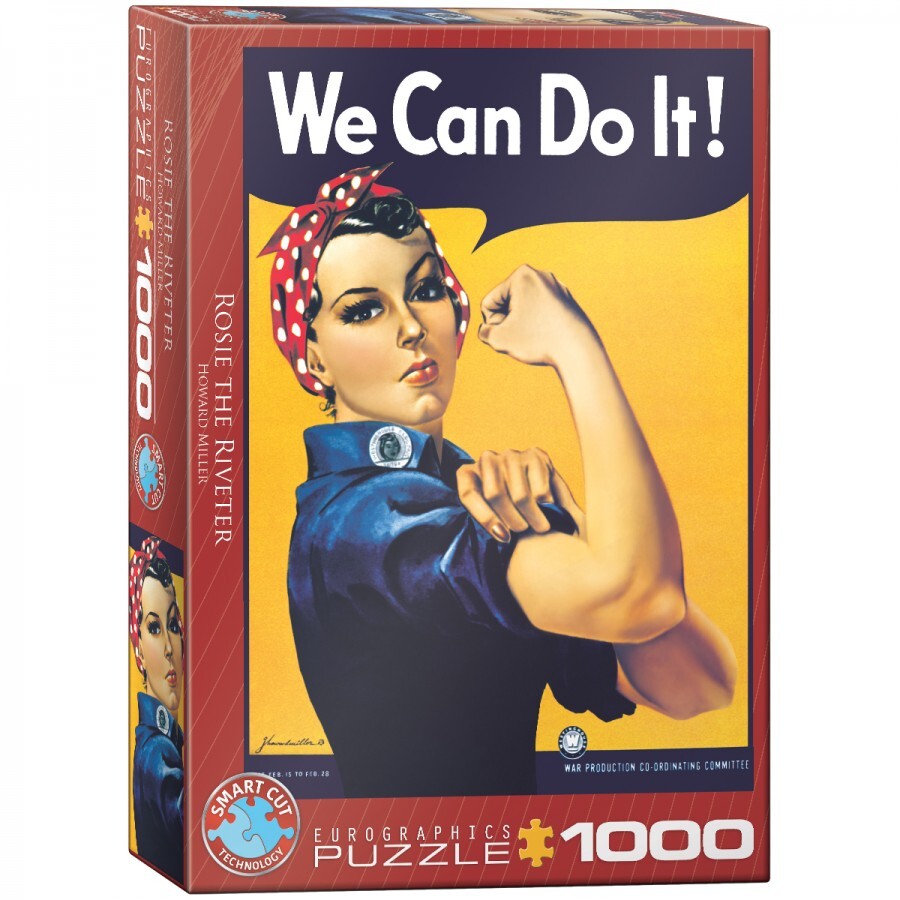 Eurographics Rosie the Riveter Puzzel (1000 stukjes)
