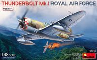 MiniArt 48033 Republic Thunderbolt Mk.I Royal Air Force WWII Basic Kit 1:48