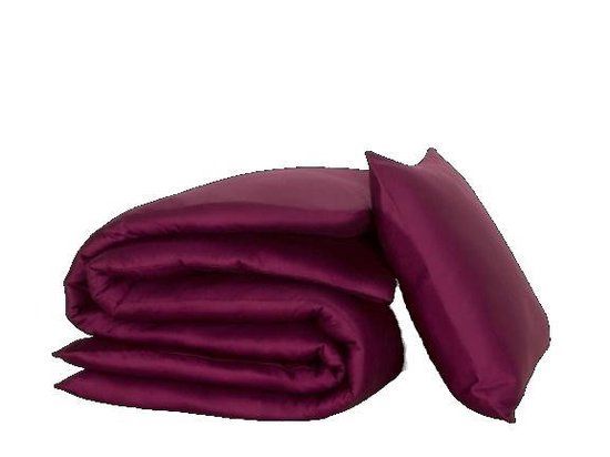 De Witte Lietaer Olivia Dekbedovertrek - Lits Jumeaux 240x220 cm - Rood