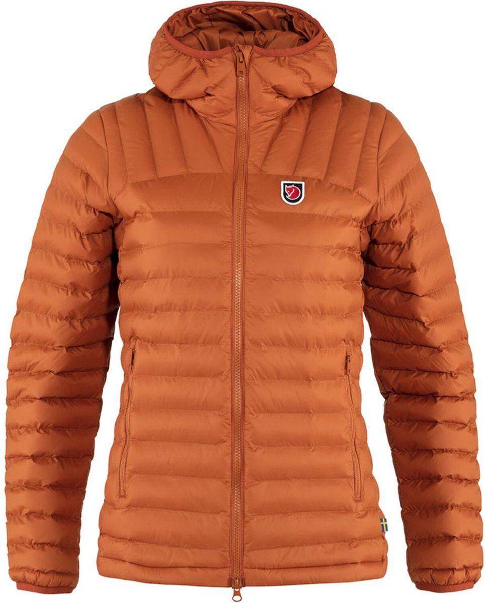 Fjällräven F86120 Expedition Latt Hoodie W Q3-22 - Donkerbruin - Polyester - Dames