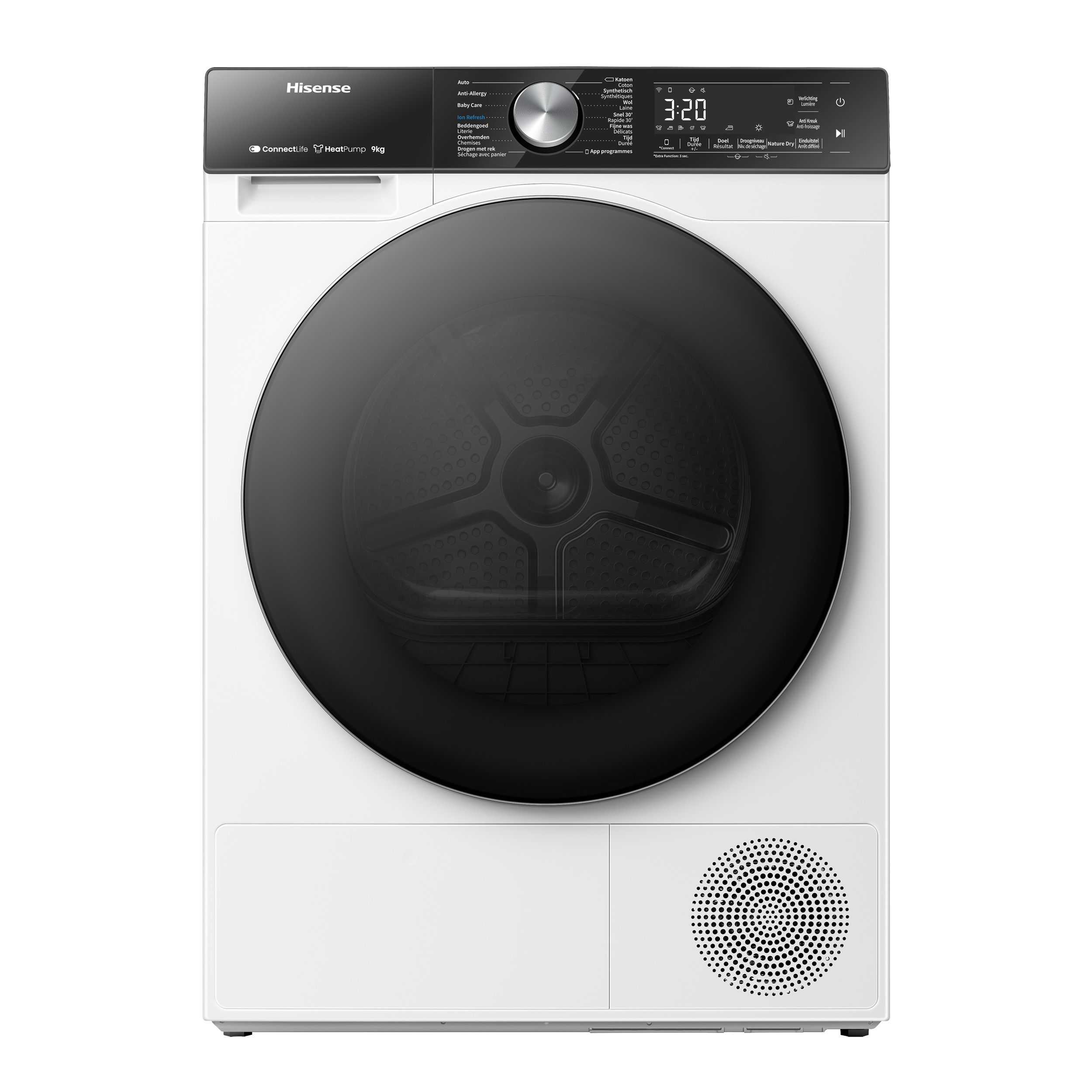 Hisense 5S Serie DH5S902BW Warmtepompdroger | A+++ | 9kg | ConnectLife | Wit