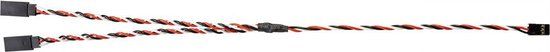 Reely Y-kabel [2x Futaba-stekker - 1x JR-bus] 30,00 cm 0,35 mm²