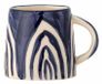 Bloomingville Espressokop Blauw Steengoed 50ml