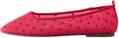 Next - Dames - Forever Comfort® balletballerina's met hartjesmotief - Rood