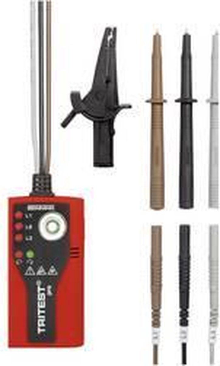 Benning Tritest Pro Draaiveldmeter Cat III 300 V Led