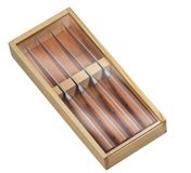 Zassenhaus Steakmessenset van 4, Zilver, Inox