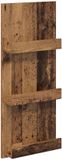 vidaXL Tijdschrift rek oudhout 43 x 11 x 102 cm