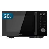Cecotec Proclean Flatbed Inverter Pro Black magnetron zonder bord, 20 l | 700 W, inverter- en flatbedtechnologie, gelijkmatig koken, grotere gebruiksruimte, akoestisch alarm, timer 95 minuten