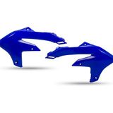 UFO PLAST Yamaha YZF 450 Radiatorbanden Blauw 2023-2024