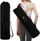 Tapis de yoga avec sangle - tapis de Pilates idéal - multifonctionnel