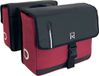Willex Dubbele Fietstas 40L - Purple-Red - Canvas - Achter - Waterdicht