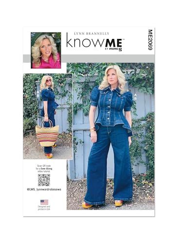KNOW ME ME2069Y5 Misses' Top and Pants Sewing Pattern by Lynn Brannelly - Sizes Y5 (18-20-22-24-26)