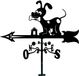 Imex El Zorro 11064 daktent hond met beenderen, 900 mm