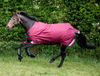 Horseware Rambo Original Turnout Lite avec découpes d'épaules 0g-Burgundy-115-165