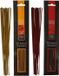 Atmosphera Wierook stokjes - set van 2 geuren - Amber en Sandelhout - 25 cm - Ontspanning
