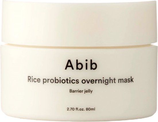 Abib Rice Probiotics Overnight Mask Barrier Jelly 80 ml