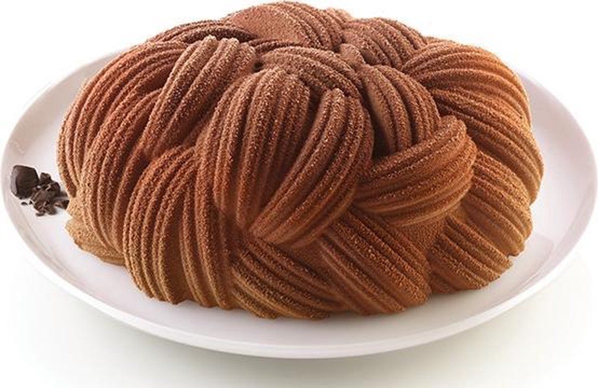 Silikomart WOOLY - 3D Siliconen Bakvorm - Grijs