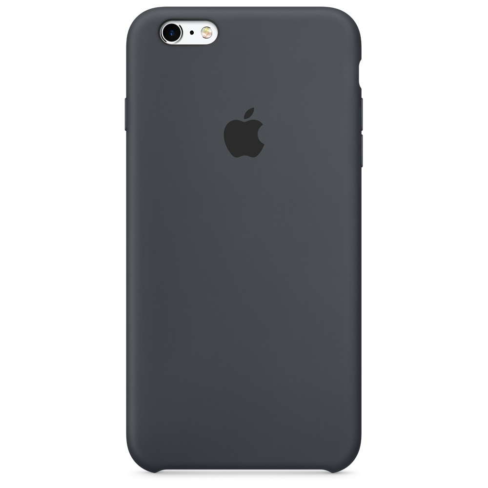 Apple Siliconenhoesje voor iPhone 6s - Houtskoolgrijs zwart, grijs / iPhone 6s\niPhone 6