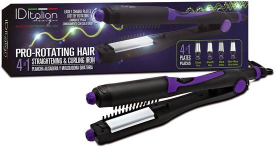 IDItaliandesign Pro Rotating Hair 4 in 1 Stijltang