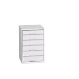 Bott Verso Schuifladenkast | 525x550x800mm | 6 Laden | RAL 7035