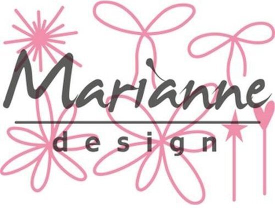 - Marianne Design Collectable Giftwrapping Karins pins & bows COL1441