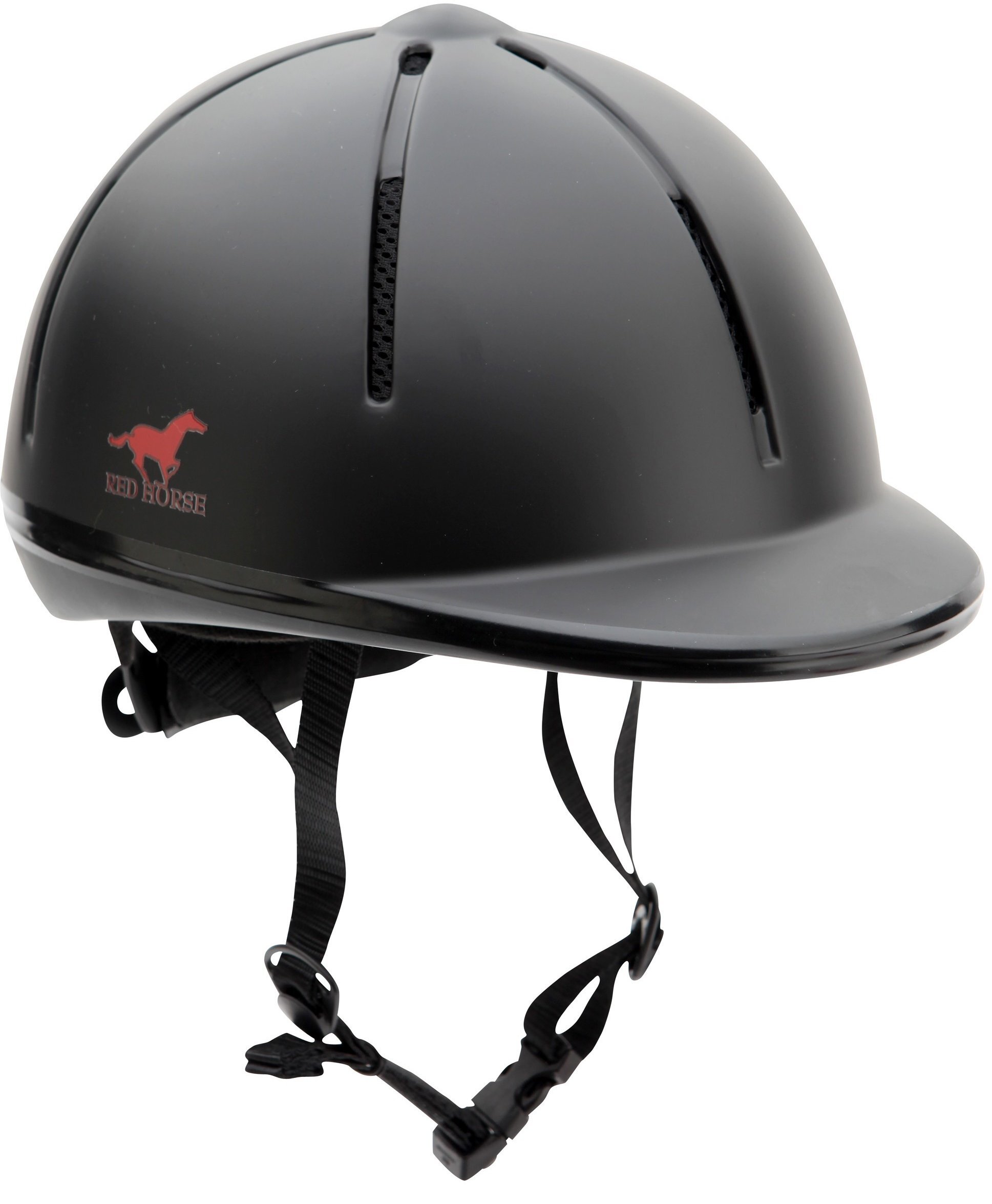 Red Horse Rider veiligheidscap zwart XS-S jongens