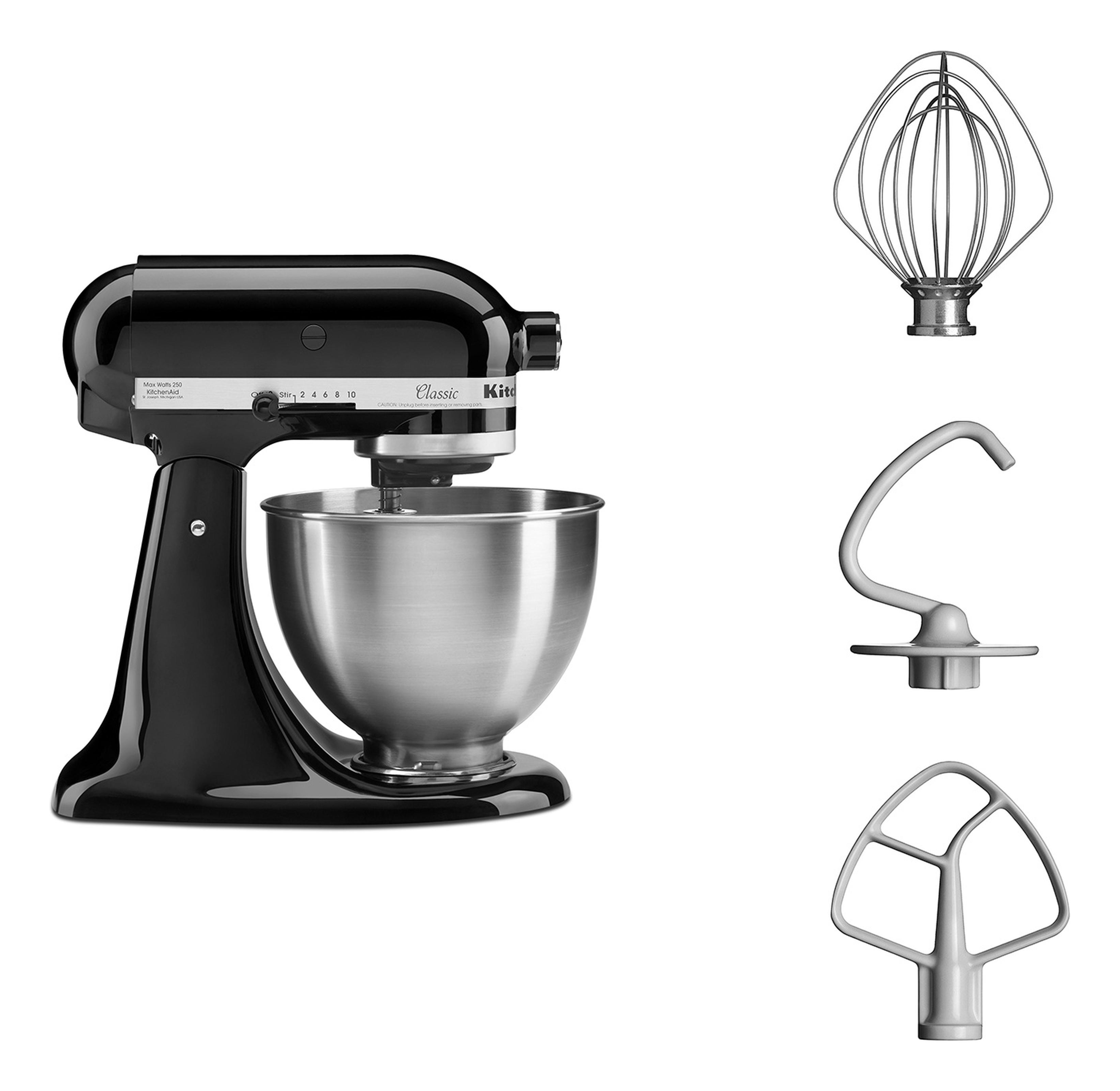 KitchenAid Classic Keukenmachine - 4.3L - Zwart/Metallic