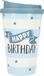 Depesche Drinkbeker To-Go Happy Birthday Stars