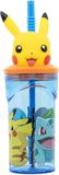 STOR Pokémon Drinkbeker met rietje – 360 ml – 3D-figuur – BPA-vrij