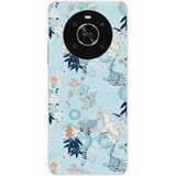 1001 coques Huawei Honor X9 4G Kimono Bedrukt Siliconen Hoesje