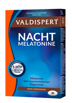 Valdispert Nacht Melatonine Tabletten - 8711744051228