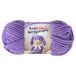 Knit Me Amigurumi Fluwelen chenillegaren, grof garen om te haken, 50 g/55 m, superzacht polyester voor teddy's, pluche speelgoed en dekens, EN71-3 en Oeko-Tex gecertificeerd, 5,5 mm haak (lavendel)