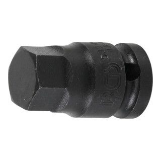 BGS Kracht dopsleutelbit - 1/2" - Inbus 19 mm - 1 stuk