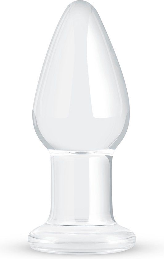 Gildo Glazen Buttplug No. 24 - Transparant - 8.4 cm - Overig