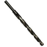 Drill America - DWDDL12X9/16X1/2 9/16 inch x 12 inch hogesnelheidsstaalboor met 1/2 inch schacht, DWDDL-serie.