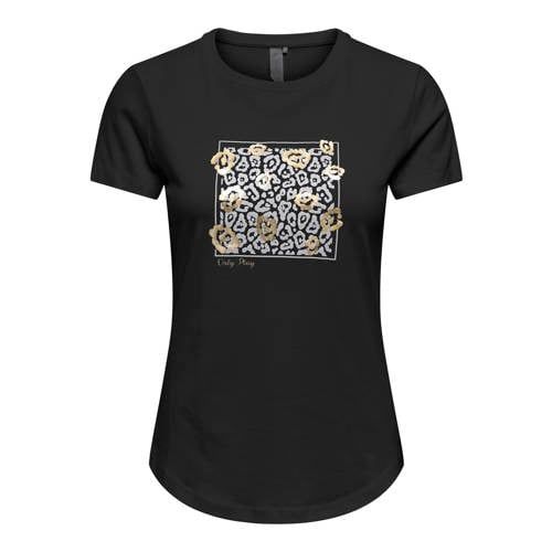ONLY PLAY sportshirt - zwart