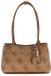 GUESS Meridian II Sac bandoulière Latte Logo Lichtbruin