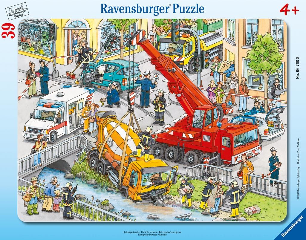 Ravensburger 00.006.768 Puzzel - Multicolor - 4 jaar+
