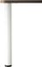 Manart - Jeu De 4 Pieds Ø 60 mm H.710 mm Blanc