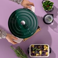 Kela Calido Braadpan Gietijzer Groen 4,6L
