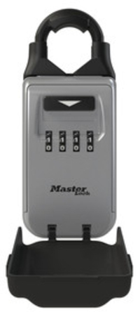 MASTER LOCK 5420EURD Draagbare kluis - Grijs - Combinatieslot