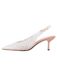 Next Slingpumps transparant / wit