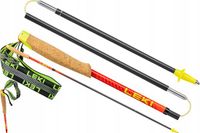 Leki NEOTRAIL PRO FX.ONE SUPERLITE Bâtons de trail 125cm Carbone Noir/Jaune/Gris