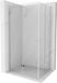 Mexen Lima Duo douchecabine opvouwbaar 90 x 80 cm, transparant, chroom