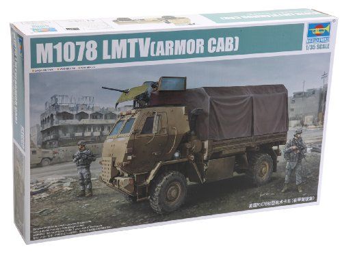 Trumpeter 01009 modelbouwpakket M1078 LMTV (Armor CAB)