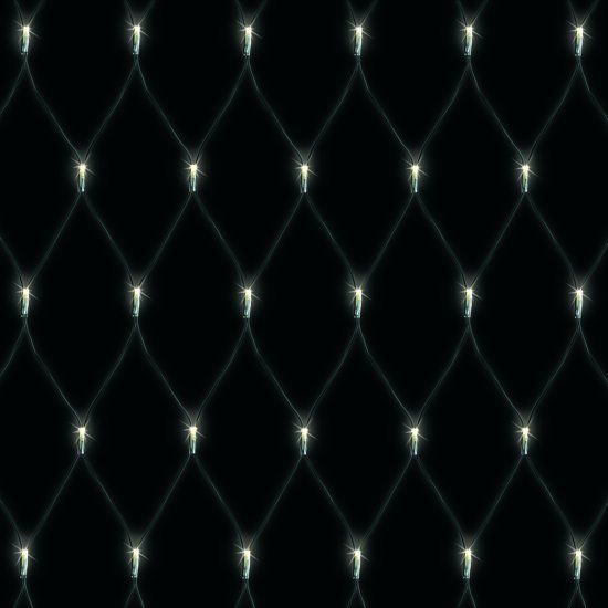 Nostalux Selectie LED Netverlichting - 3 x 3 meter - 384 lampjes - zwart snoer