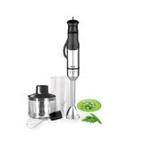 TM Electron TMPBA017 Staafmixer 1200 W Zwart, Roestvrijstaal