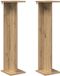 vidaXL Plantenstandaard 2 stuks Artisanaal eiken 25 x 25,5 x 100,5 cm